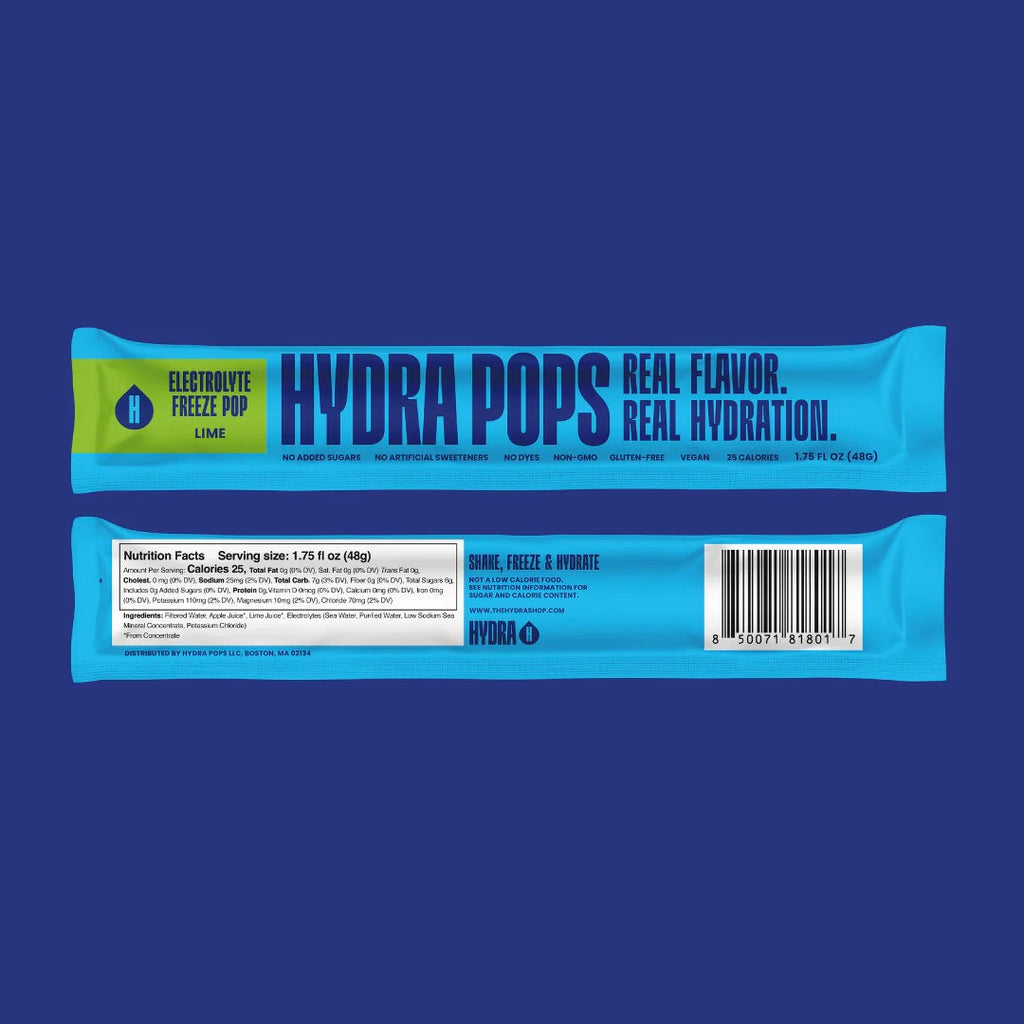 Electrolyte Freezer Pops - Lime (6 CT)