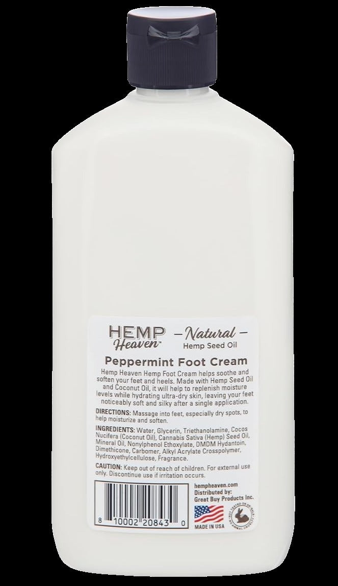 Peppermint Foot Cream