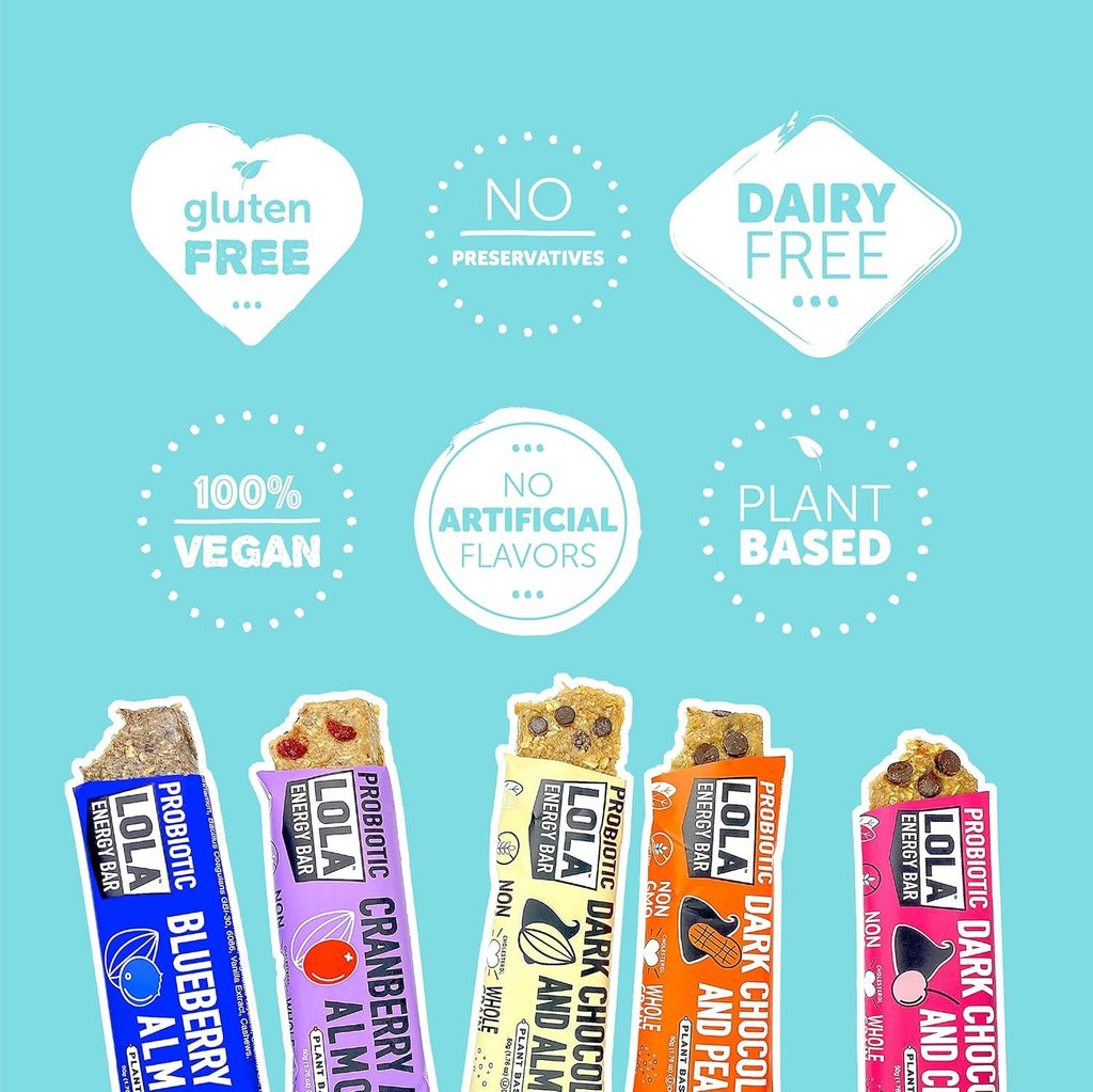 Dark Chocolate & Peanut Probiotic Bar (12 CT)