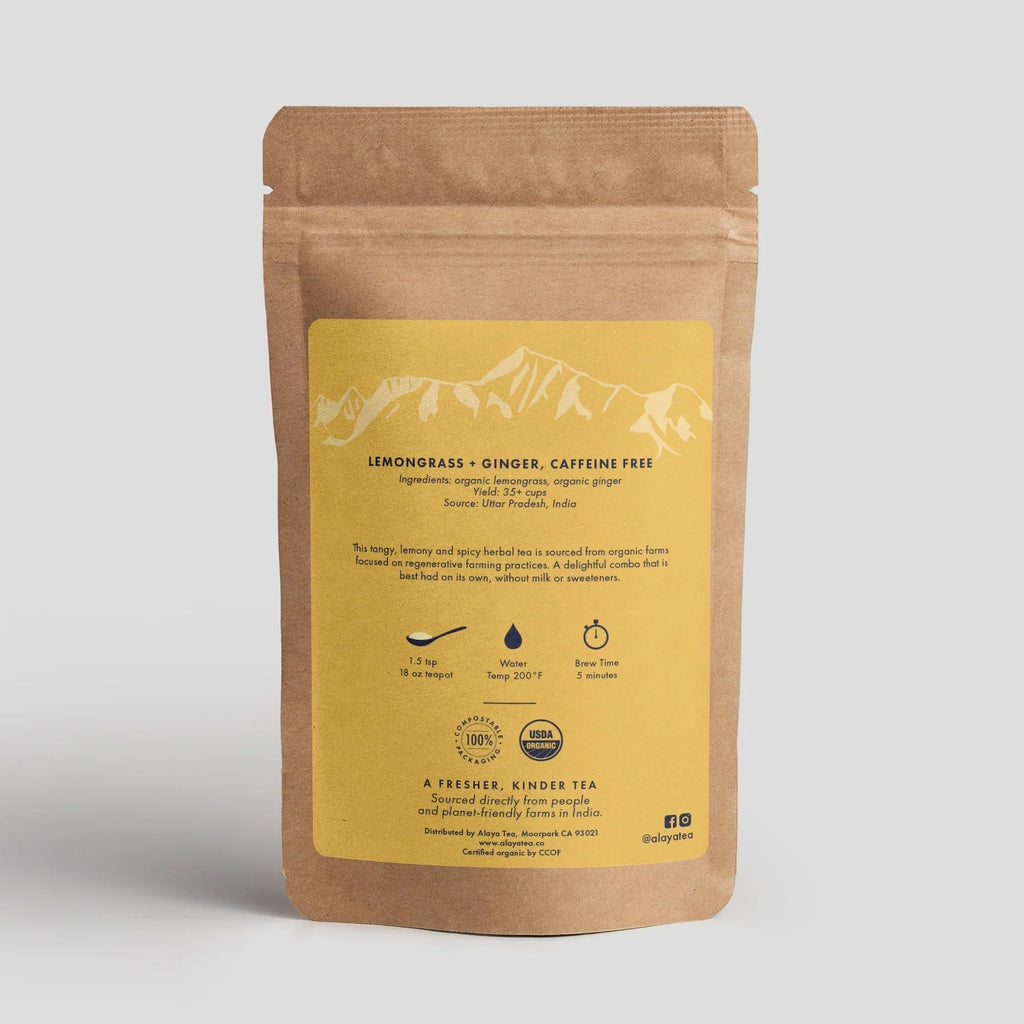 Lemongrass And Ginger Tea