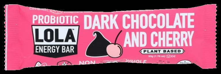 Dark Chocolate Cherry Probiotic Bar (12 CT)