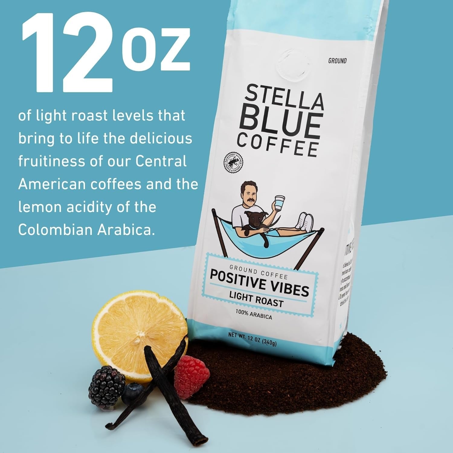 Positive Vibes Light Roast Ground Coffee