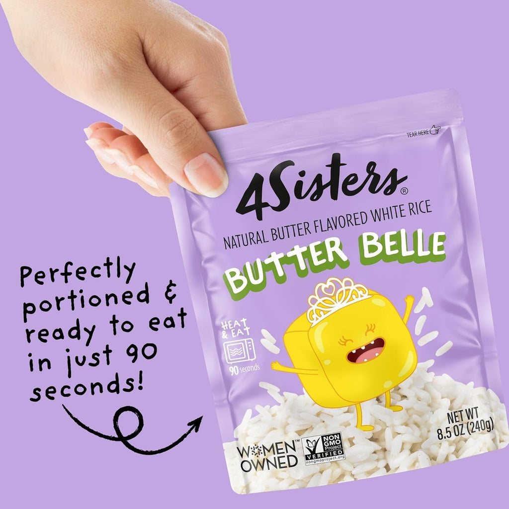 Butter Belle Buttered White Rice (6 CT)