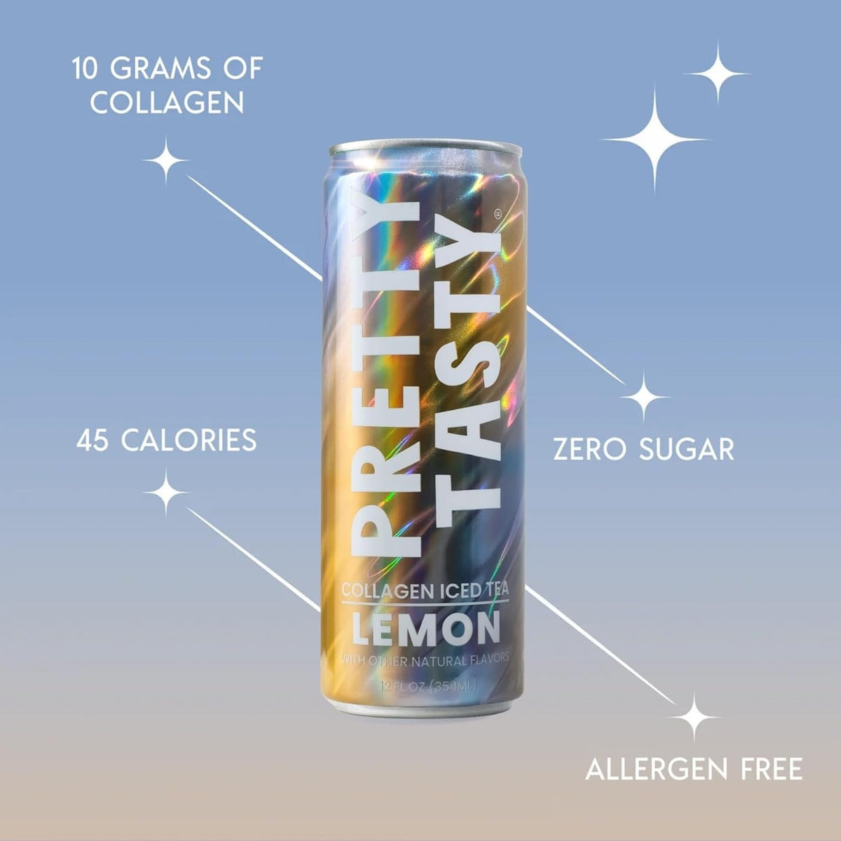 Collagen Iced Tea - Lemon (12 Pack)