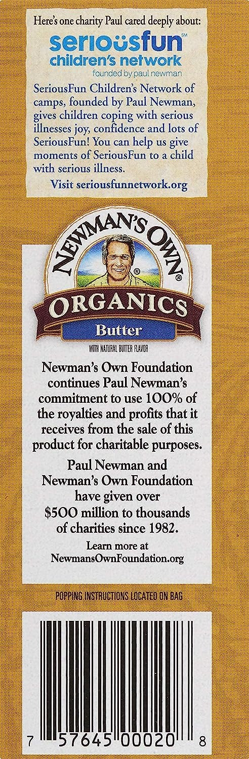 Organic Butter Microwave Popcorn