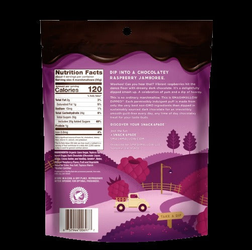 Marshmallow Dark Chocolate Raspberry