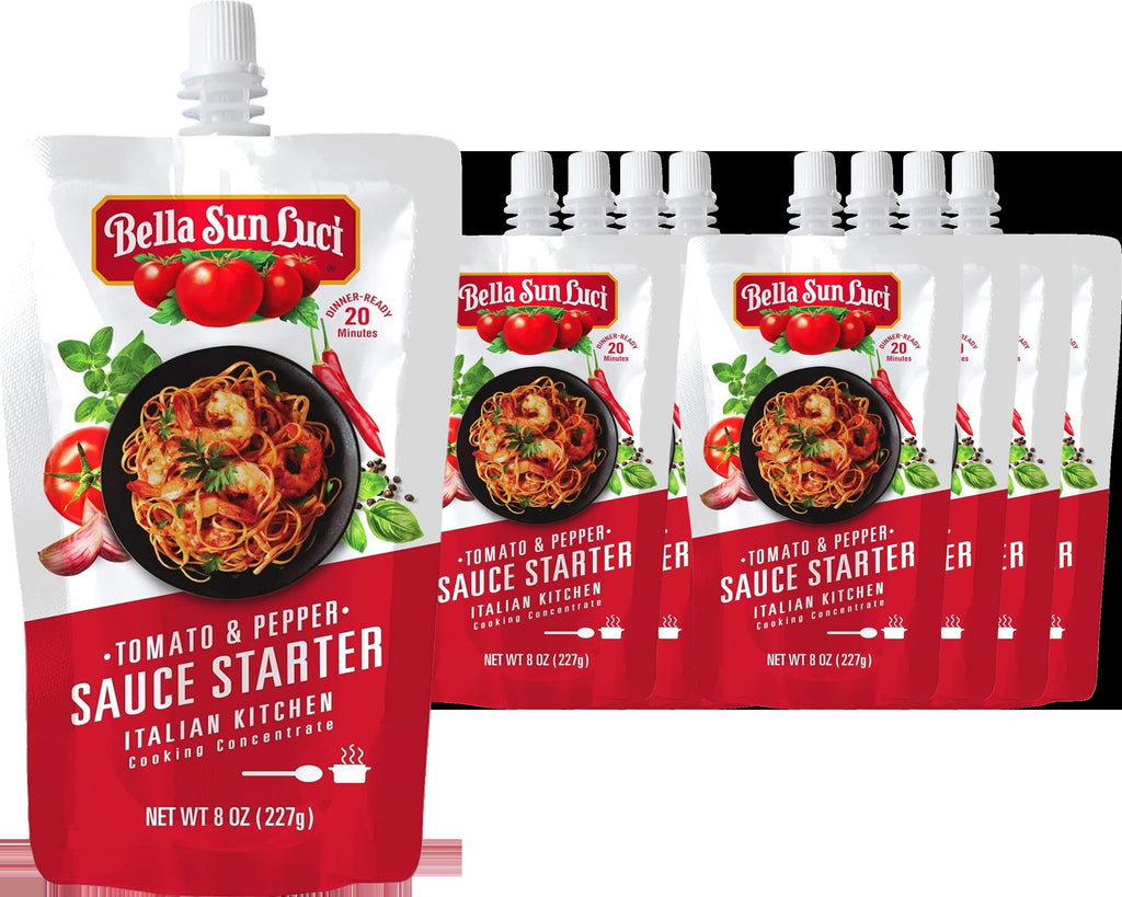Tomato and Pepper Sauce Starter (8 Pack)