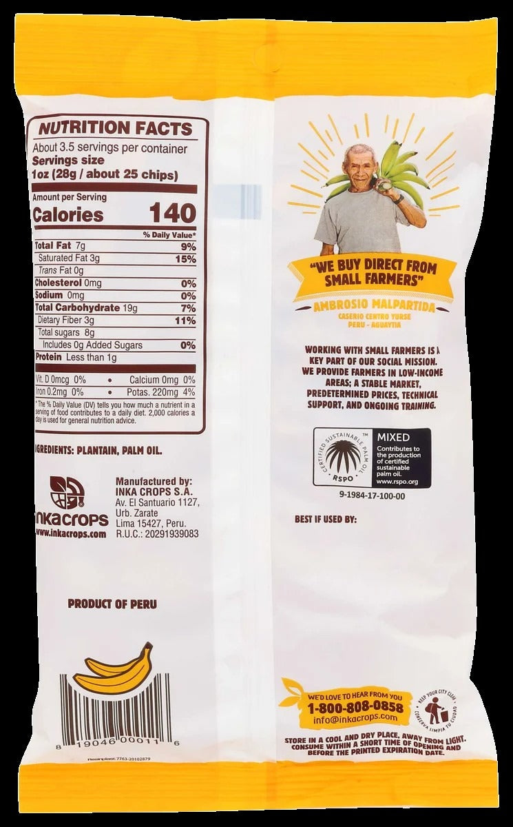 Sweet Plantain Chips