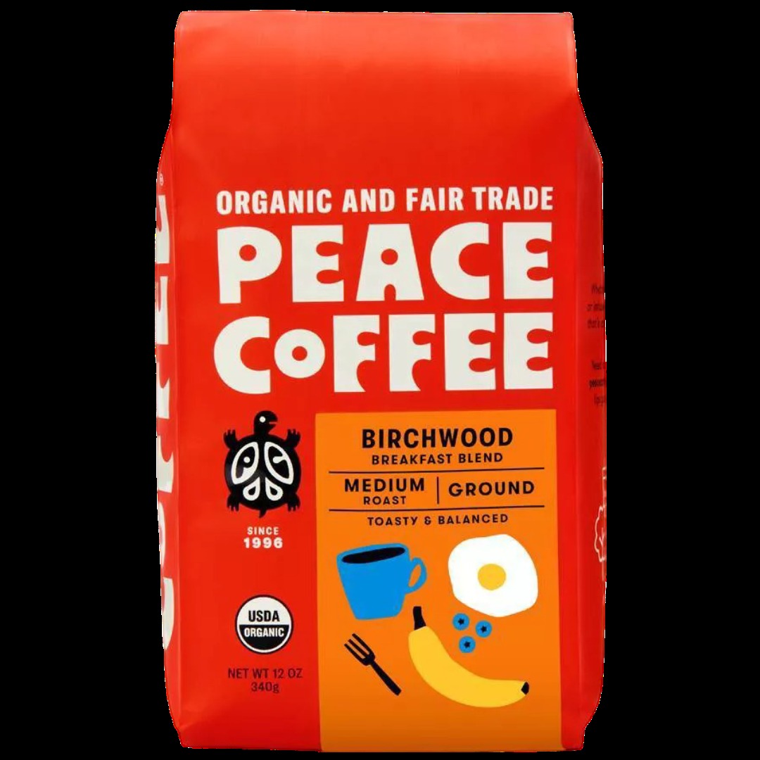 Organic Birchwood Breakfast Blend Medium Roast Ground Coffee