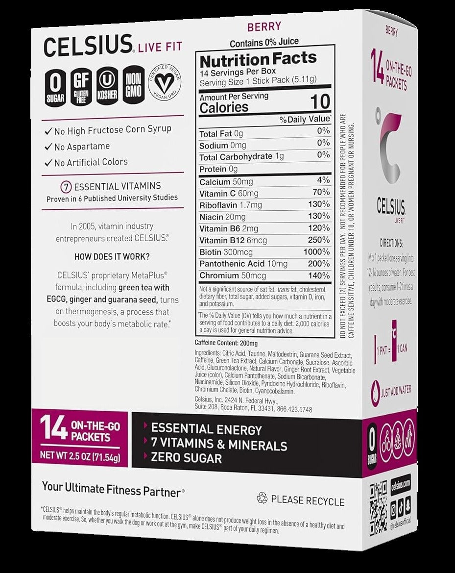 Berry Hydration Drink Mixes (14 CT)