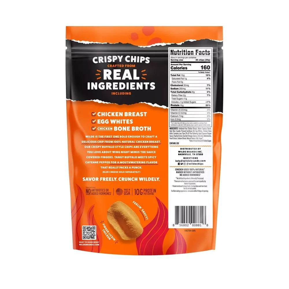 Buffalo Style Protein Chips
