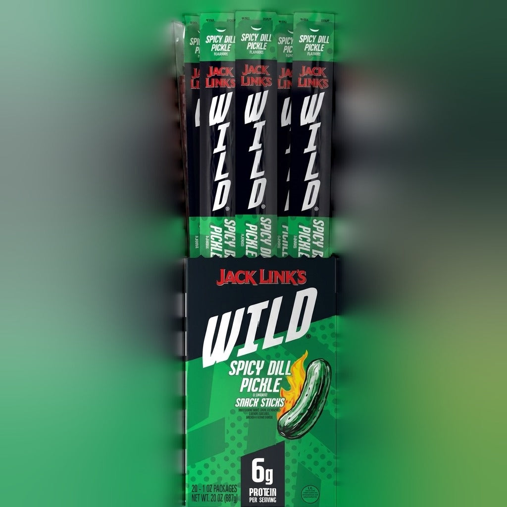 Wild Spicy Dill Pickle Stix (20 Pack)