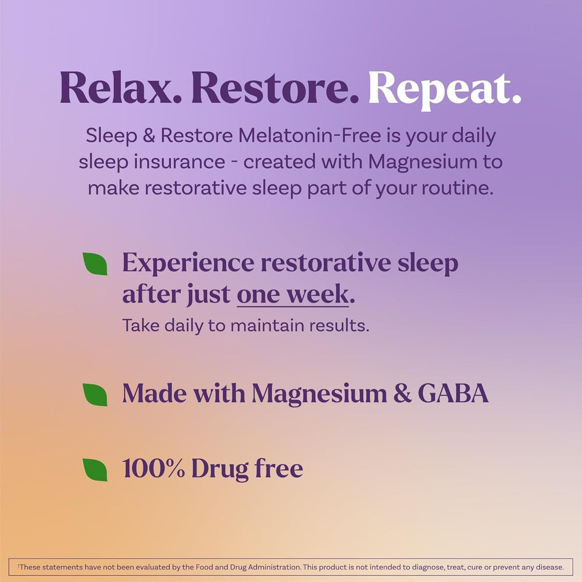 Sleep & Restore Cherry Gummies (60 CT)