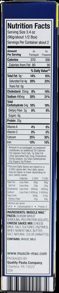 Mac & Cheese High Protein