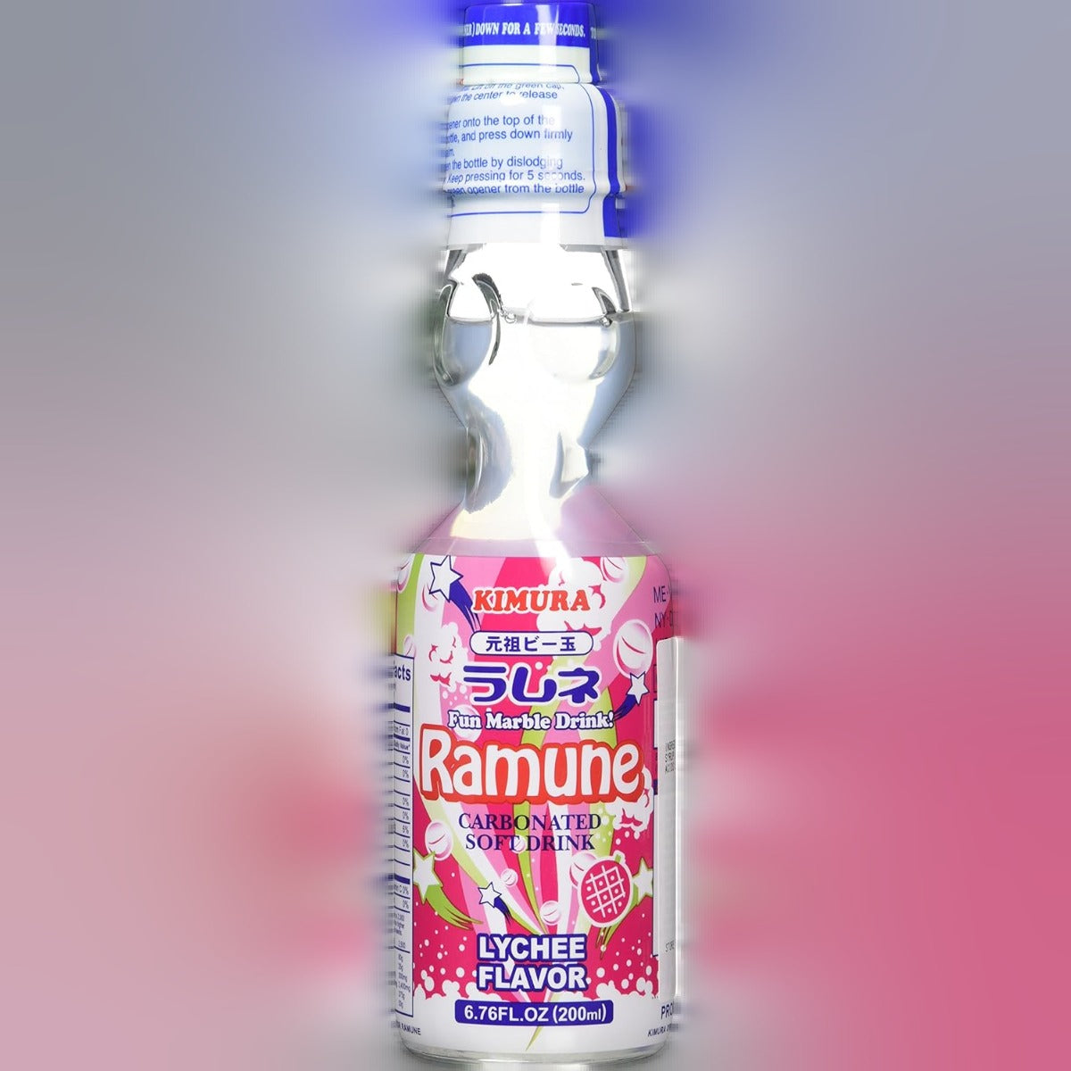 Lychee Ramune Soda