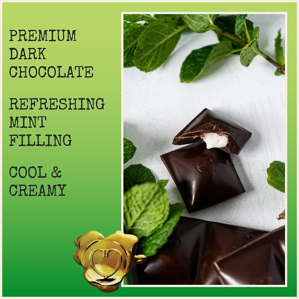 Dark Chocolate Mint Creme Filled Bar