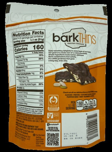 Dark Chocolate Covered Pumpkin Seeds