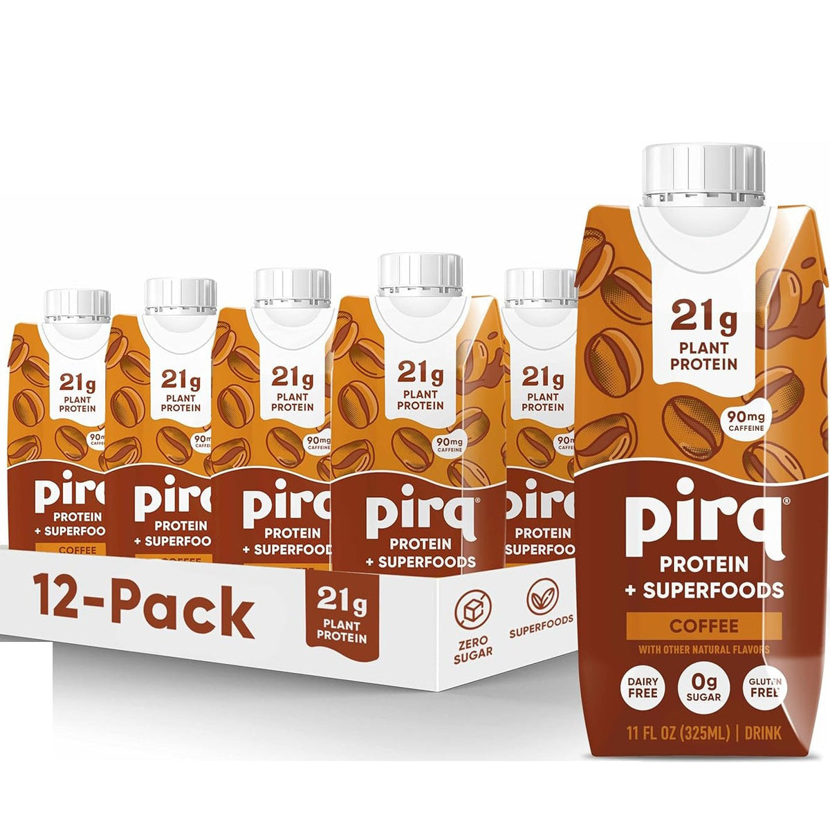 Plant Protein Caramel Coffee (12 CT)