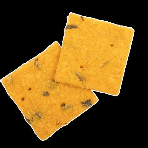 Cheddar Chive Sweet Potato Crackers