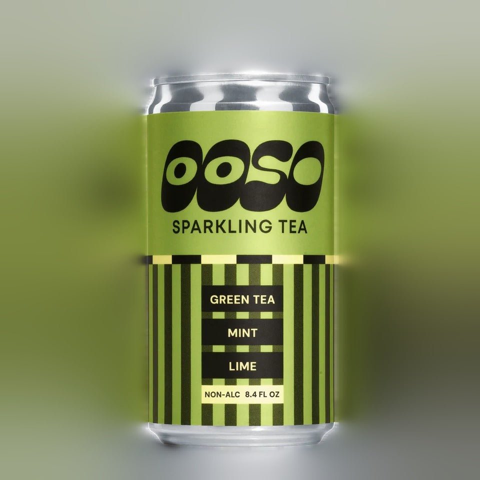 Green Tea Mint Lime Sparkling Tea (4 Pack)