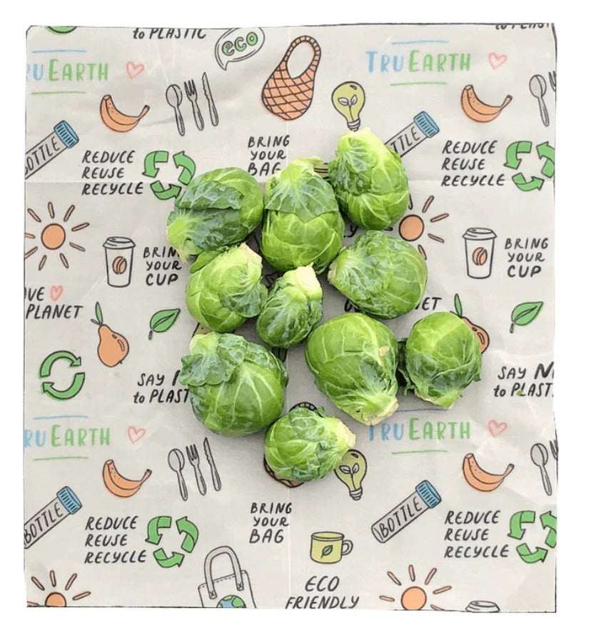 Reusable Beeswax Food Wrap (3 CT)