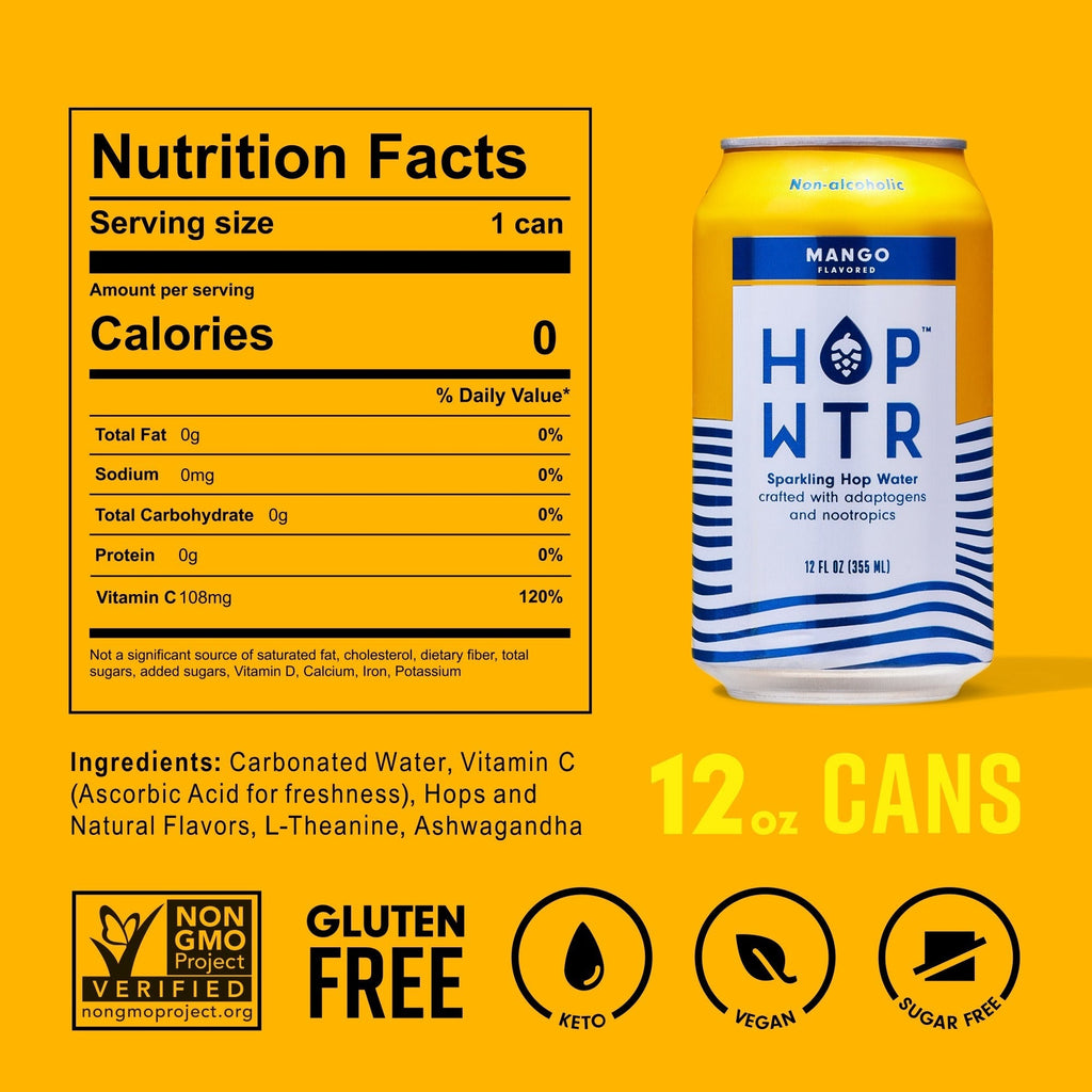 Mango Sparkling Water (6 Pack)