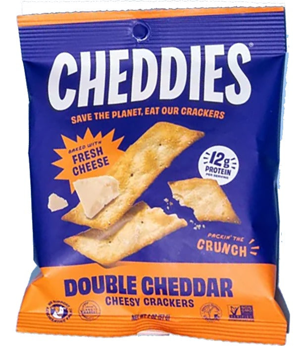 Variety Pack Classic Sea Salt, Double Cheddar, Spicy Cheddar Crackers (12 Snack Bags)