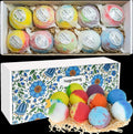 Organic Bubble Bath Bombs Gift Set (10 Pack)