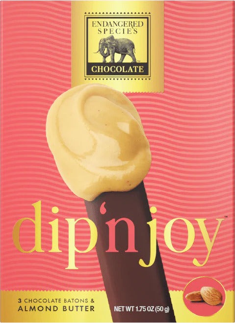 Dip And Joy Chocolate Almond Butter Stick (6 Pack)