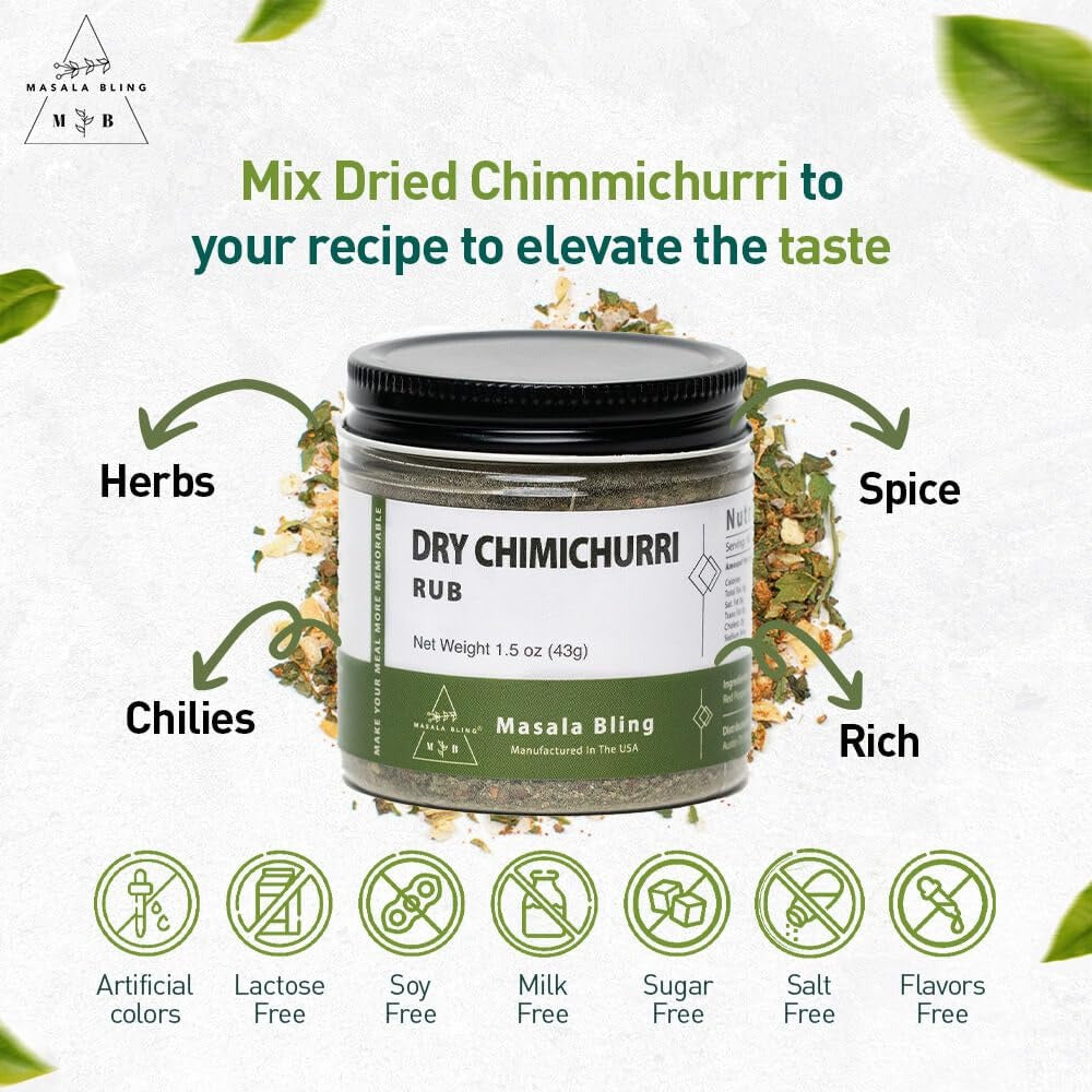 Dried Chimichuri Rub Seasoning