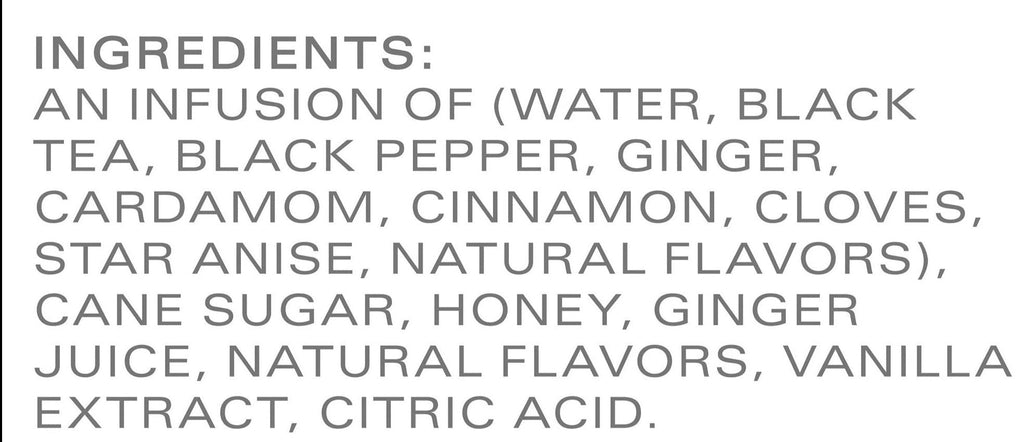Skinny Latte Chai Black Tea Concentrate