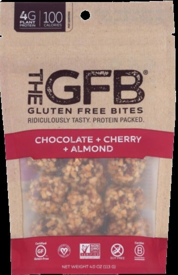 Gluten Free Chocolate Cherry Almond Bites