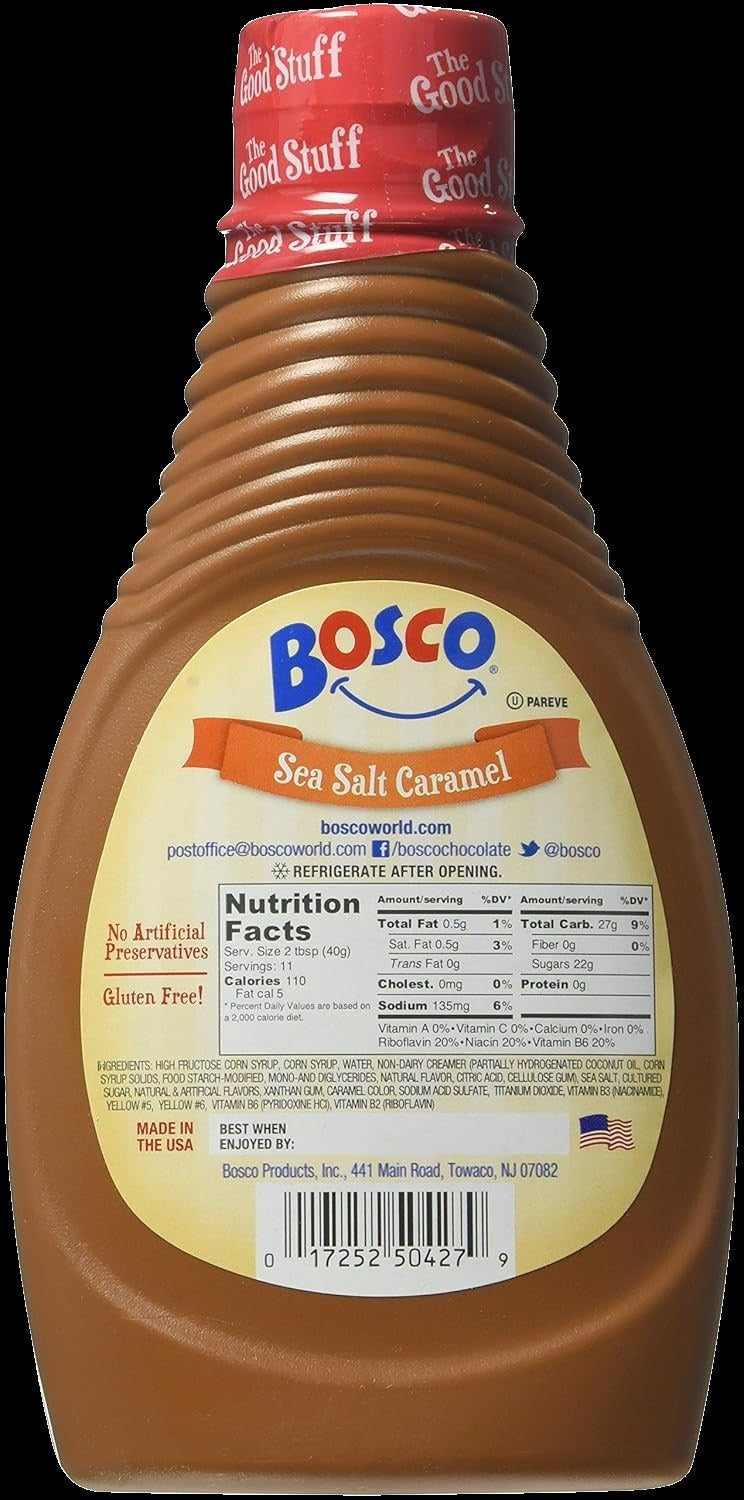 Sea Salt Caramel Syrup
