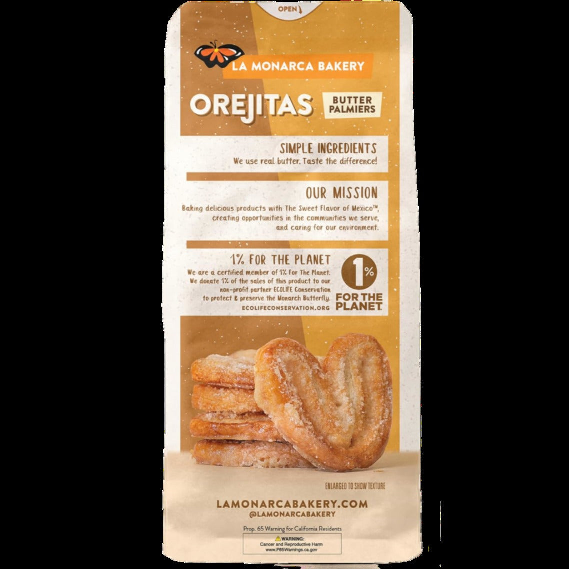 Butter Palmiers Orejitas Cookies