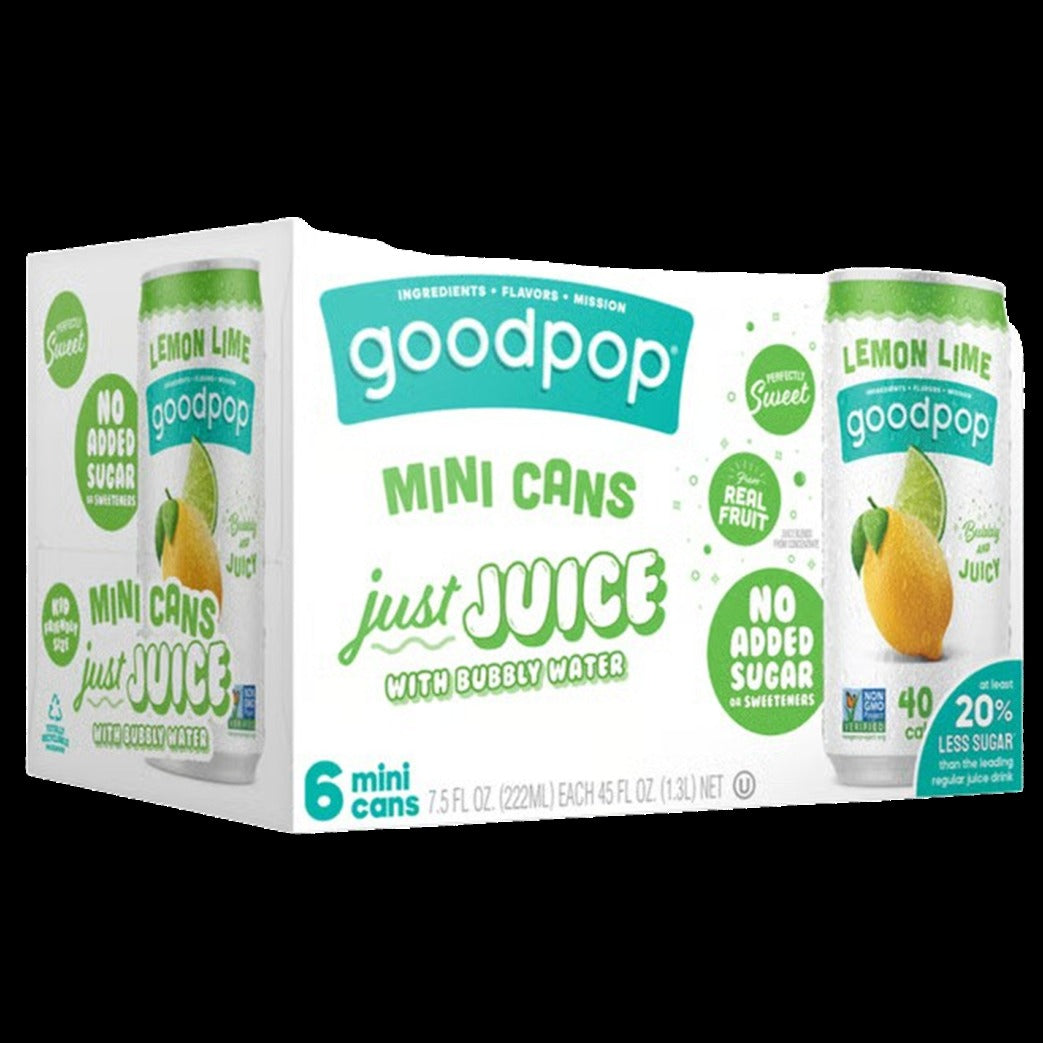 Lemon Lime No Added Sugar Sparkling Juice (6 Pack)