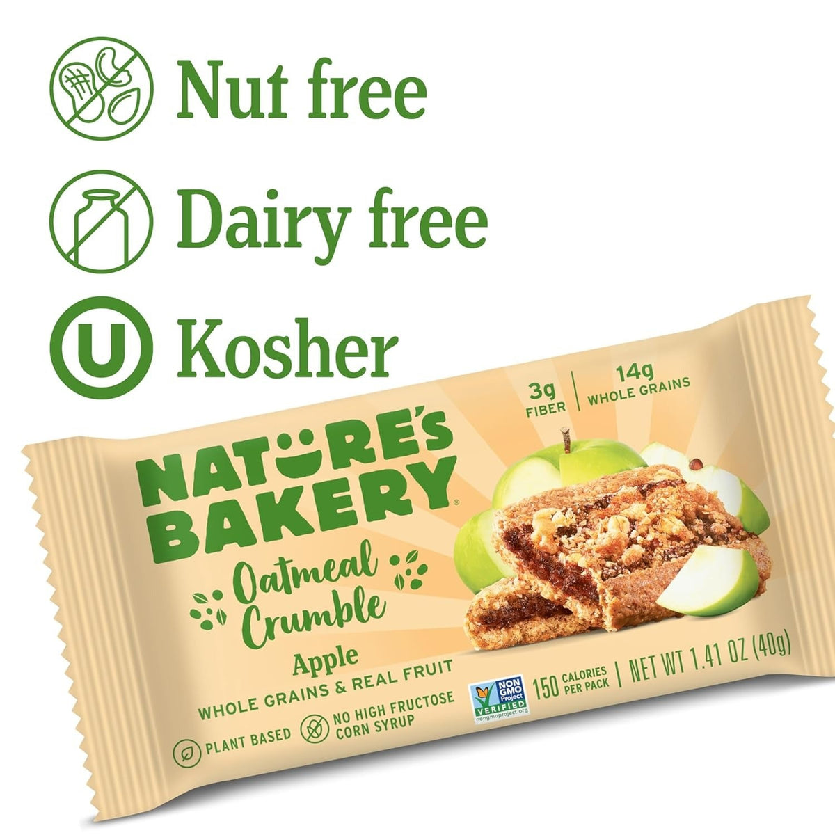Apple Oatmeal Crumble Bars (6 CT)