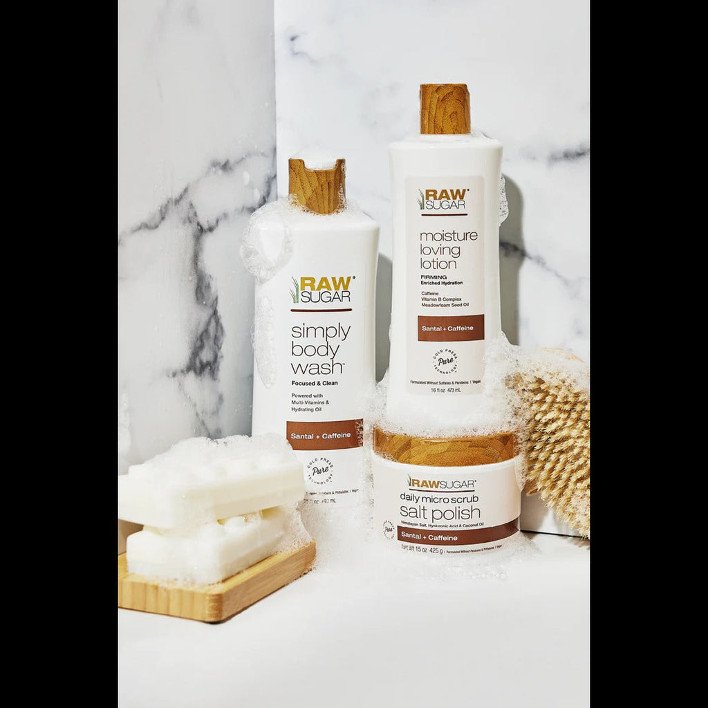 Daily Micro Salt Scrub Polish With Santal And Caffeine Fragrance