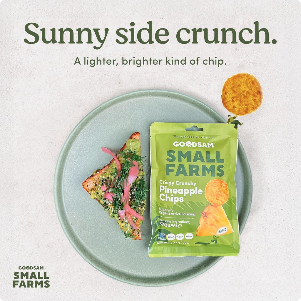 Crispy Crunchy Pineapple Chips (8 Pack)