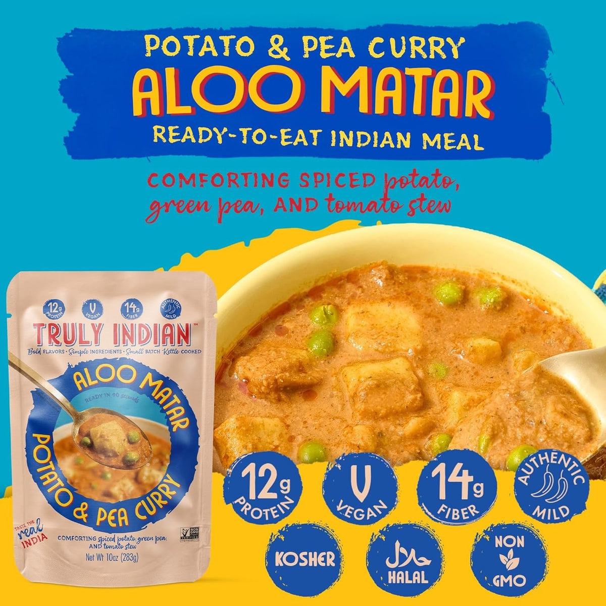 Potato Pea Curry Entree