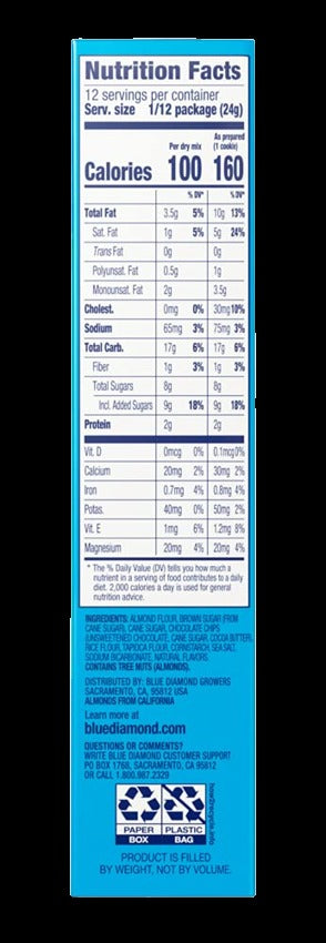 Chocolate Chip Cookie Baking Mix