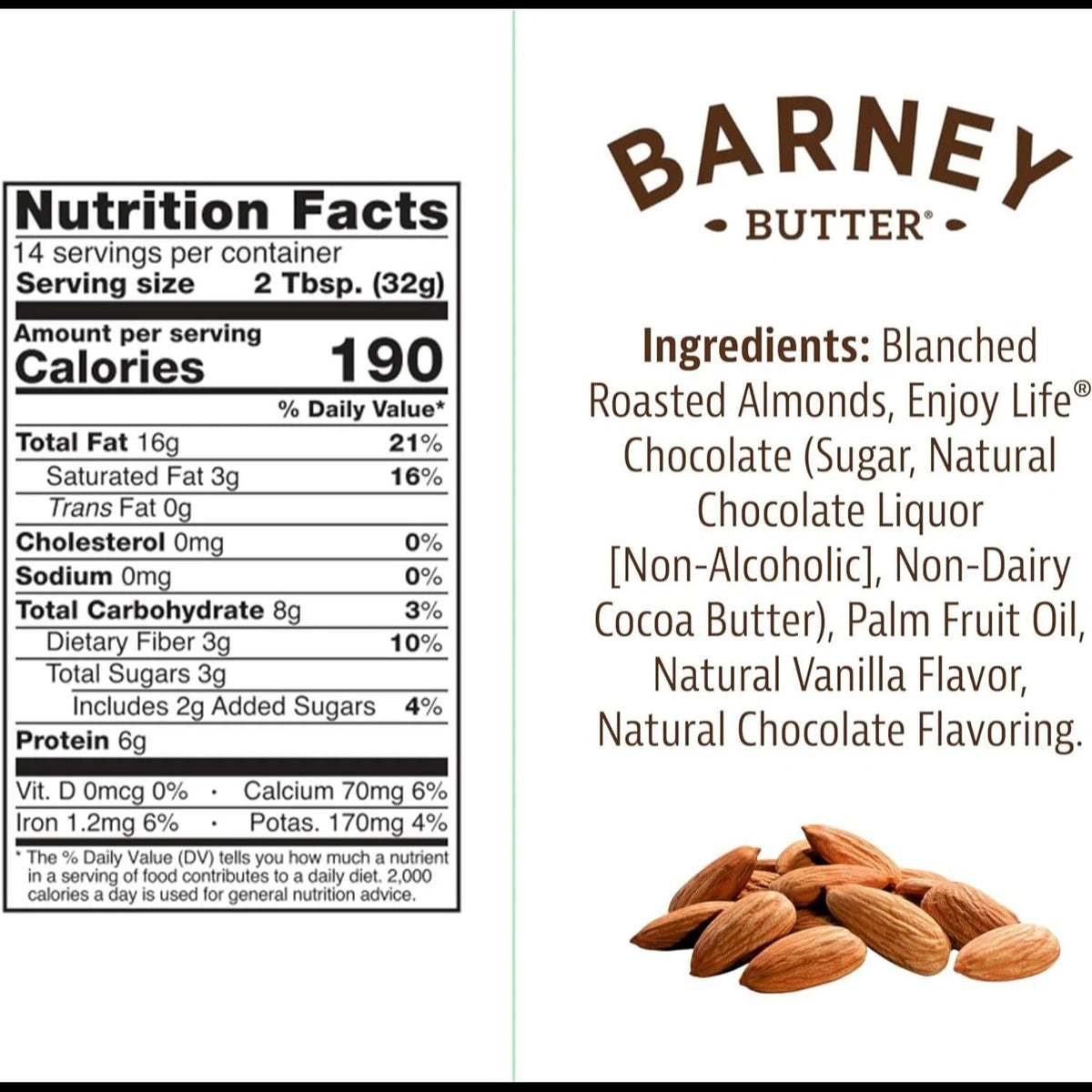 Chocolate Almond Butter