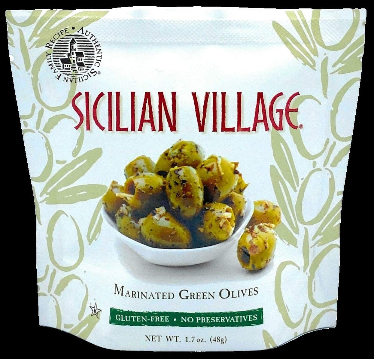 Green Marinated Olives