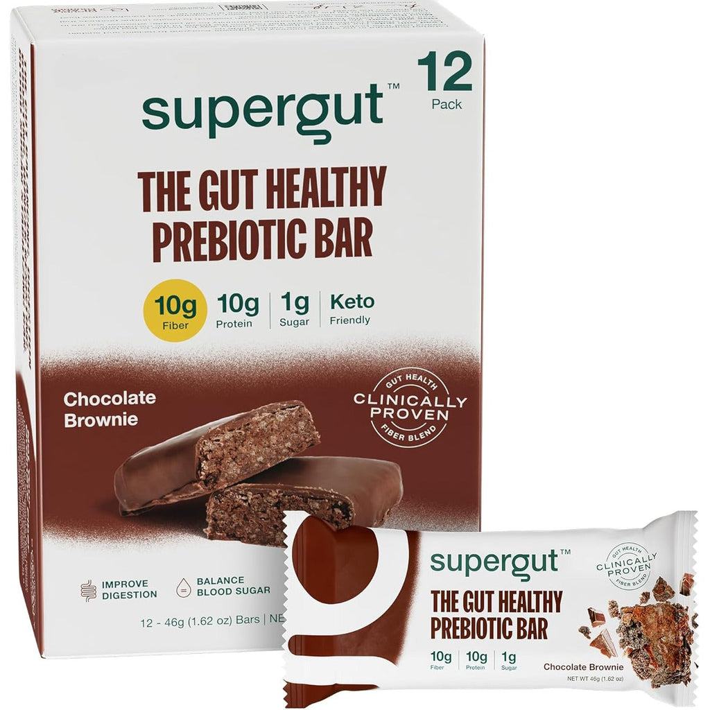 The Gut Healthy Prebiotic Bar Chocolate Brownie (12 CT)