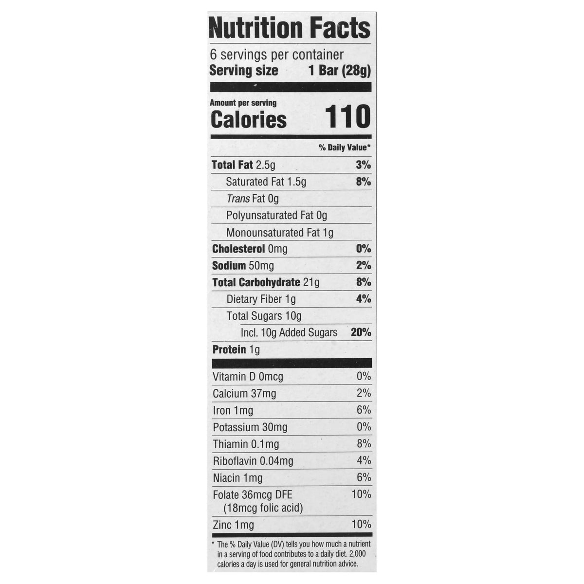 Fruit & Grain Strawberry Cereal Bars (6 CT)