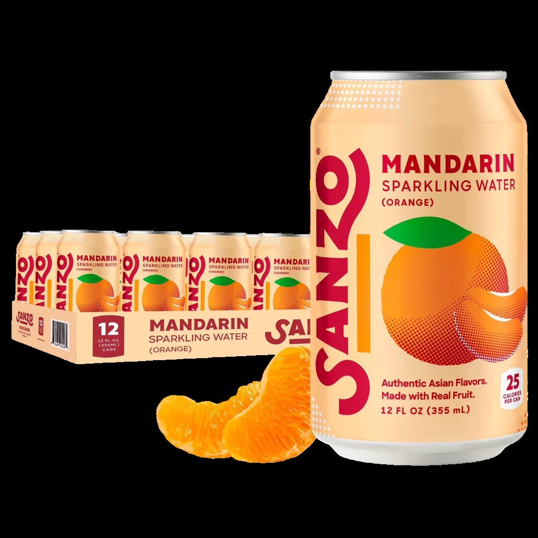 Mandarin Sparkling Water (12 Pack)