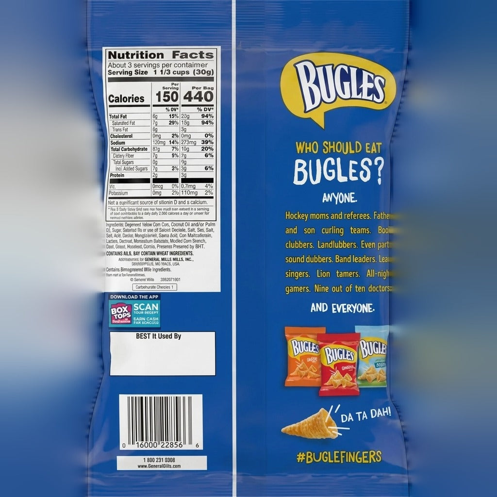 Salt & Vinegar Crispy Corn Snacks (6 CT)