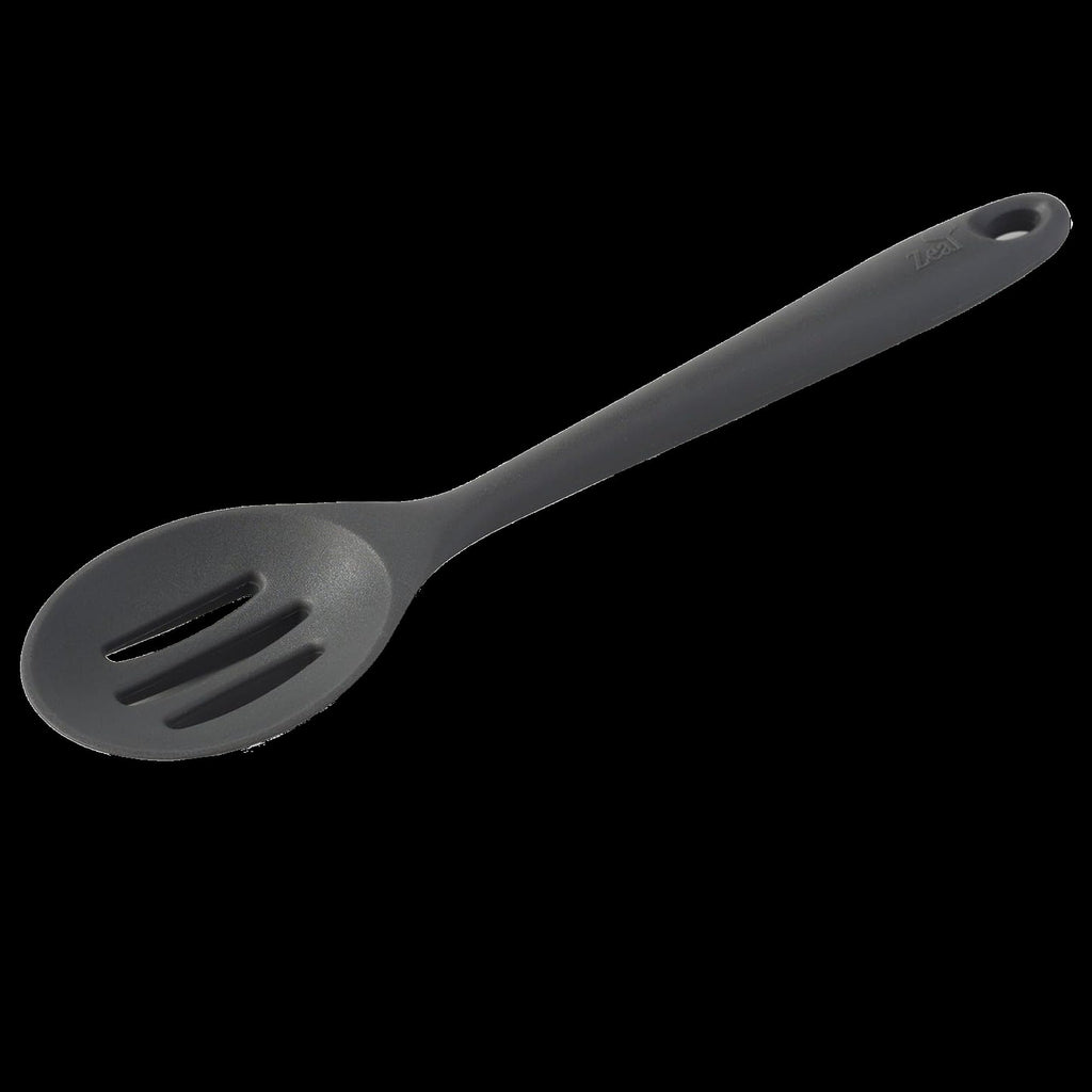 Silicone Slotted Spoon - Dark Grey
