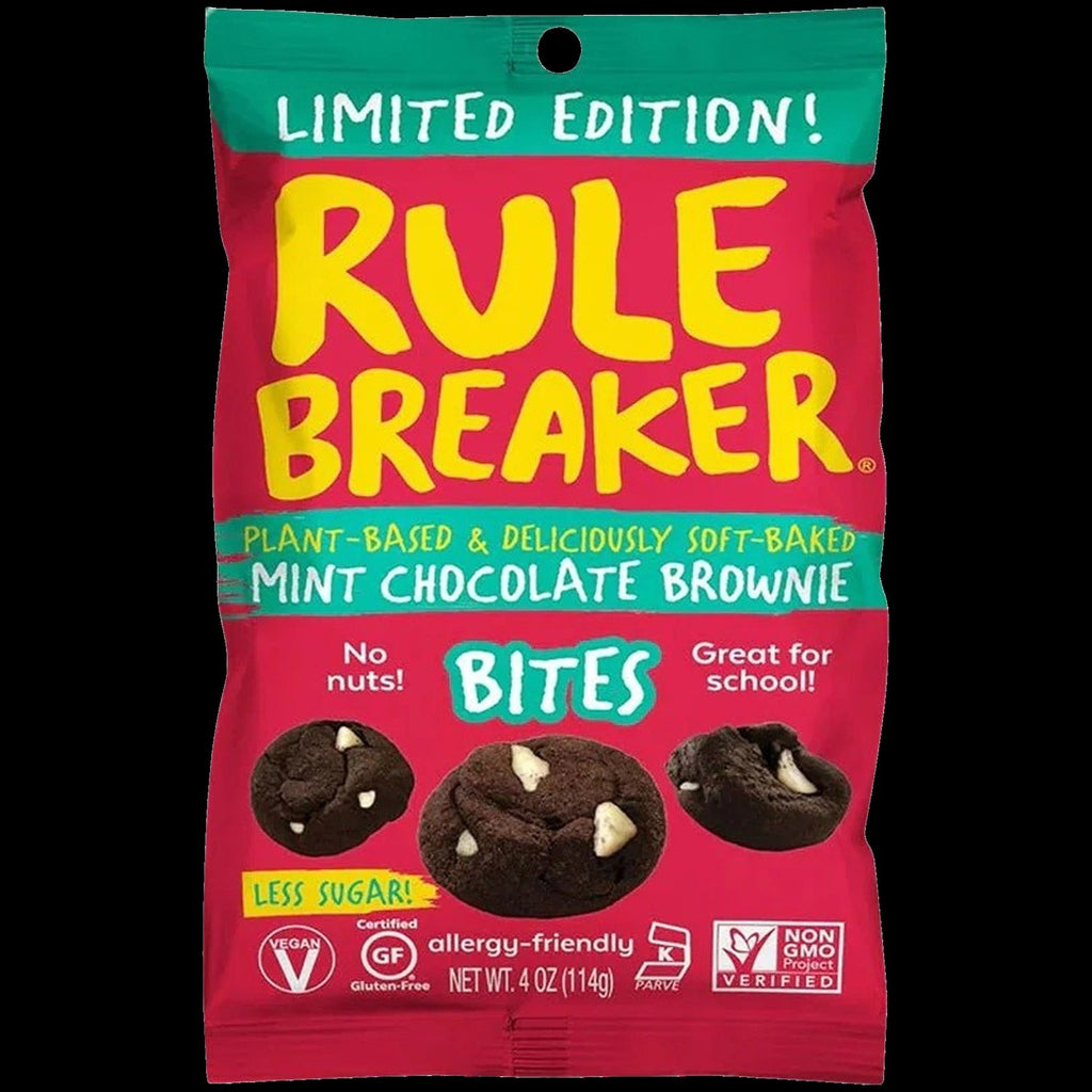 Mint Chocolate Brownie Bites