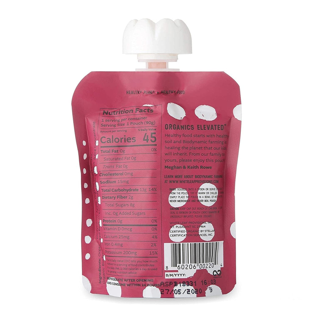 Apple, Sweet Potato, and Beet Baby Food Pouches (6 CT)