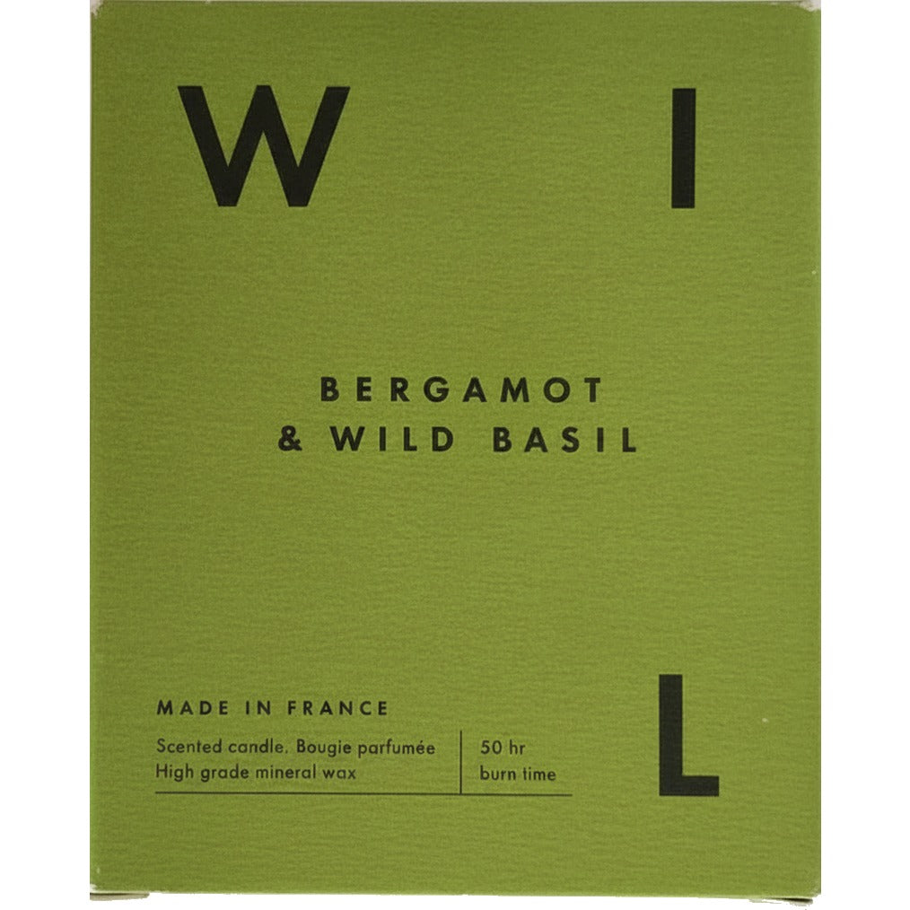 Bergamot & Wild Basil Luxury Scented Candle